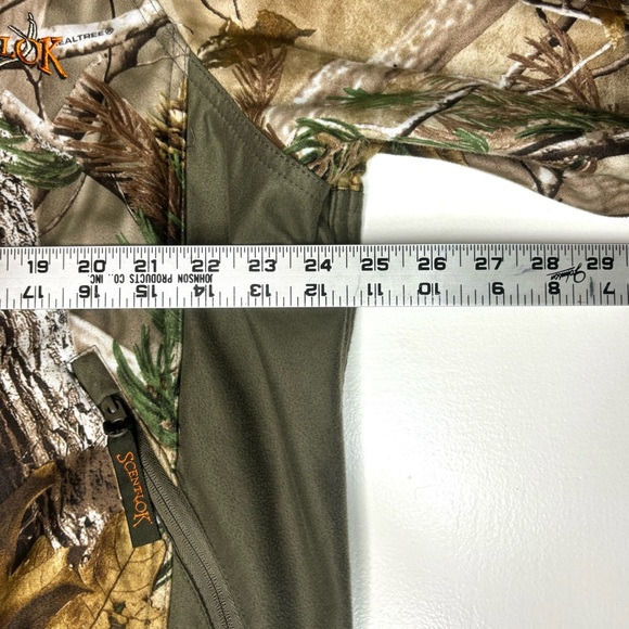 ScentLok 3310-040 Full Season Real Tree MENS SIZE LARGE L Camo Hunting Jacket - Picture 8 of 9